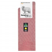 95% Fine Merino Wool Quilted Health Sock | Pink